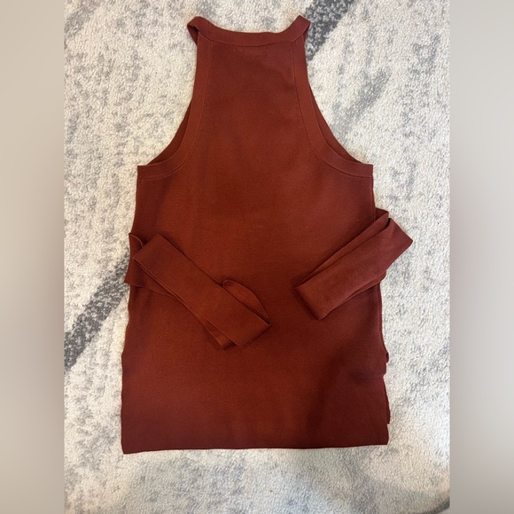 Women’s ANTHROPOLOGY Annette Belted Knit Halter Top ~ Small - Picture 4 of 5